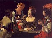 Georges de La Tour The Cheat with the Ace of Diamonds china oil painting artist
